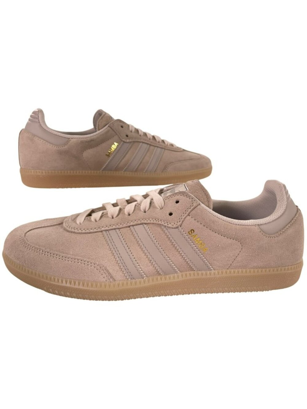 Adidas Samba ADV Suede Sneakers 'Chalk White' Gum Sole Shoes Men's Size 12 NEW